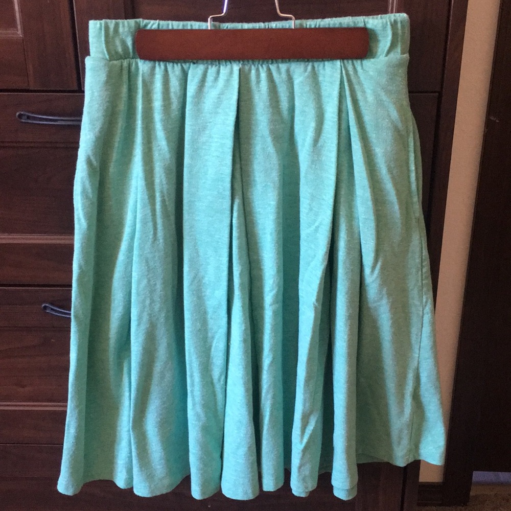 Lu La Roe mint colored Madison skirt